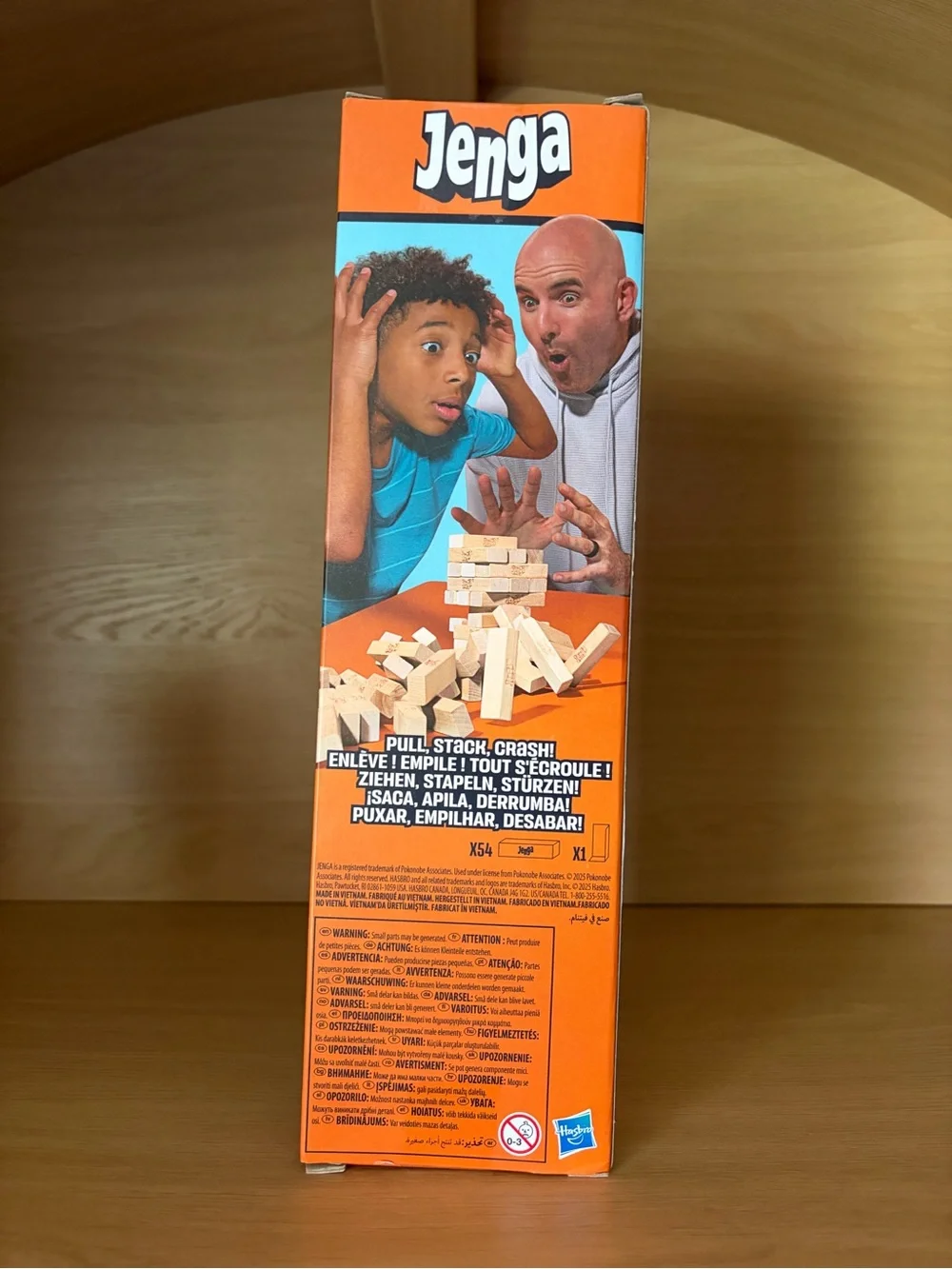 ✨$12✨NEW Hasbro Jenga Game with Wood Blocks
